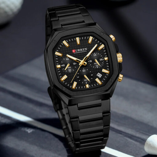 Original CURREN Watch 8459 | 100% Authentic | Curren 8459 A - Image 3