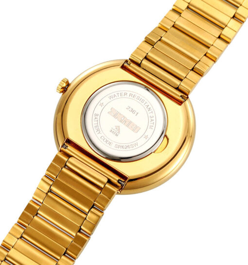 SKMEI Starry Sky Quartz Watch | 100% Authentic | SKMEI 2361 Golden - Image 4